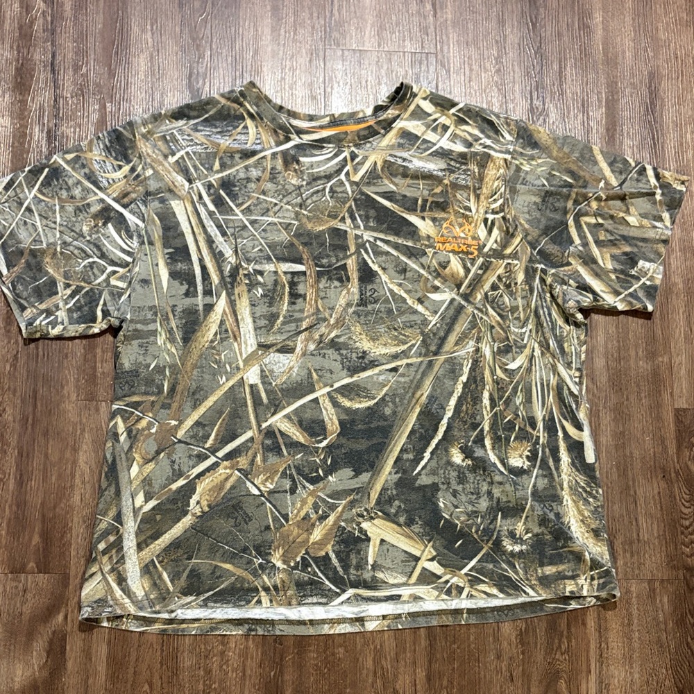 Real tree max 5 men’s large t-shirt 3d print camo